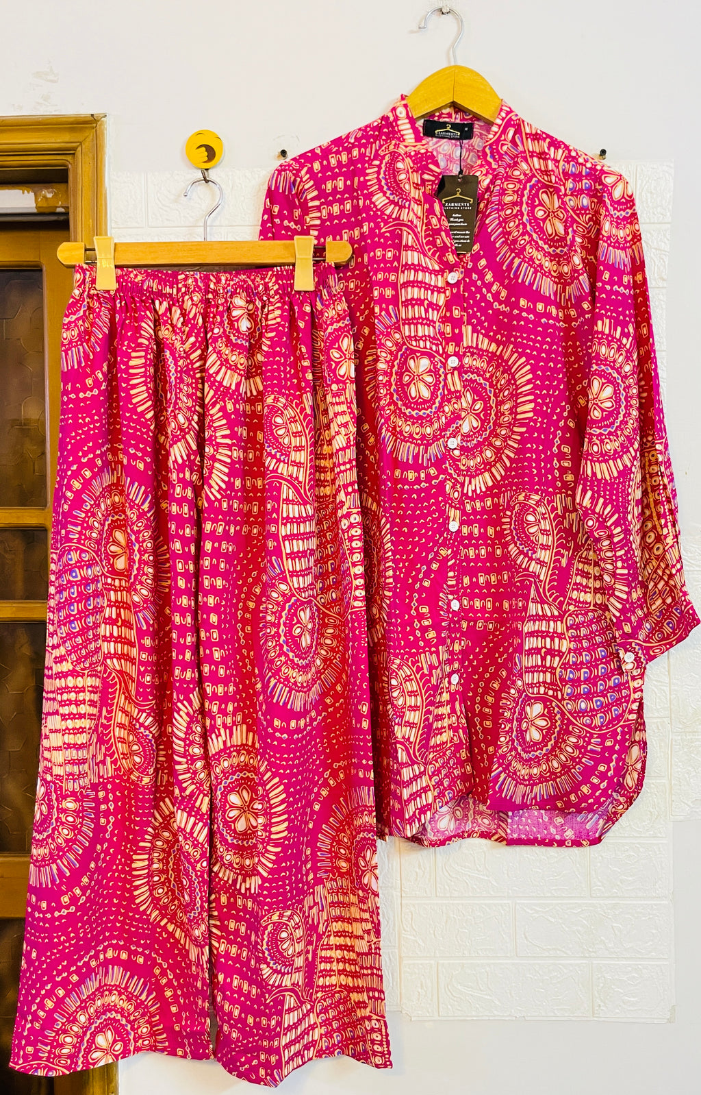 Bright pink coord