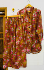 Olive print set