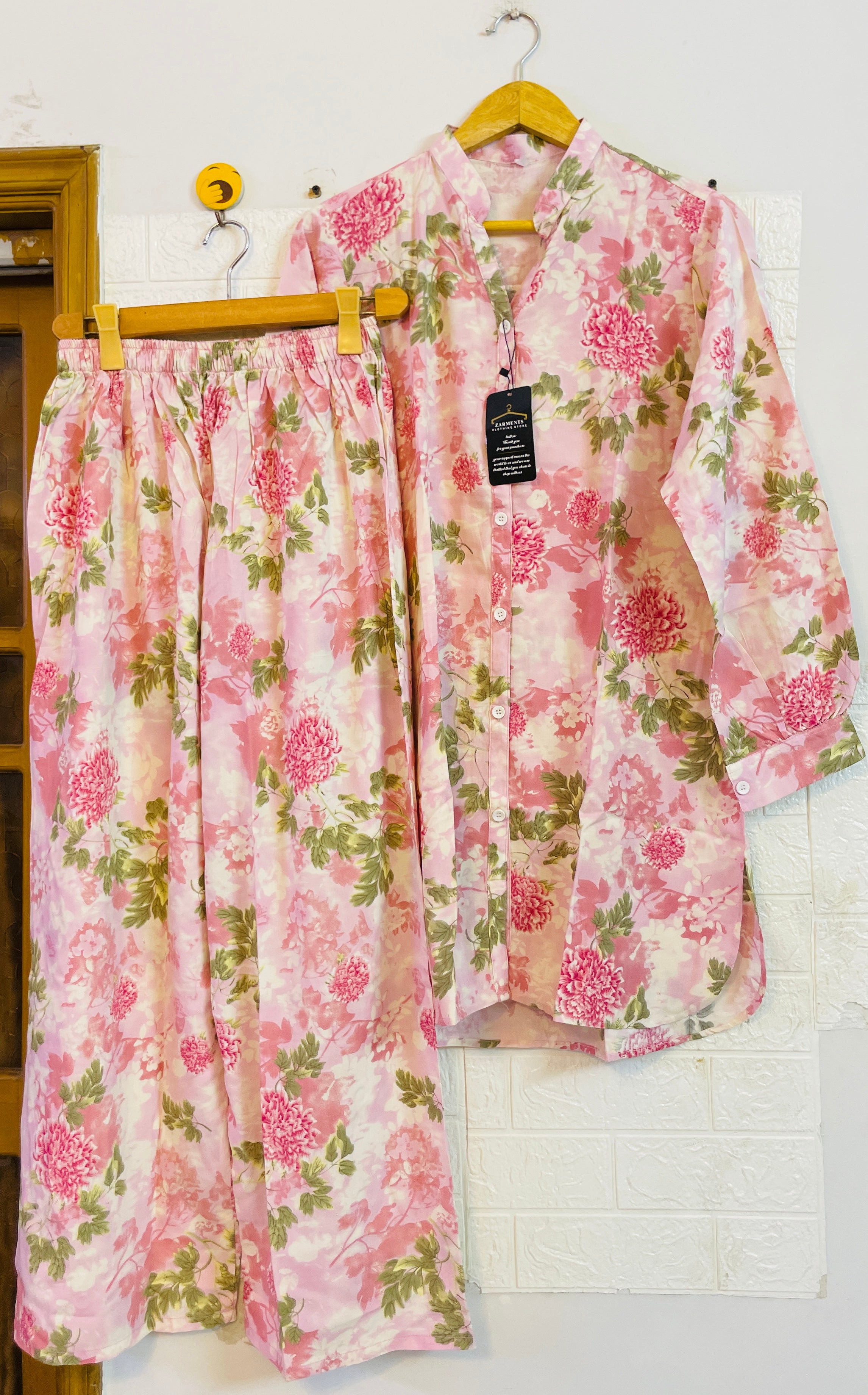 Powder pinkk garden