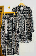 Black ajrak set