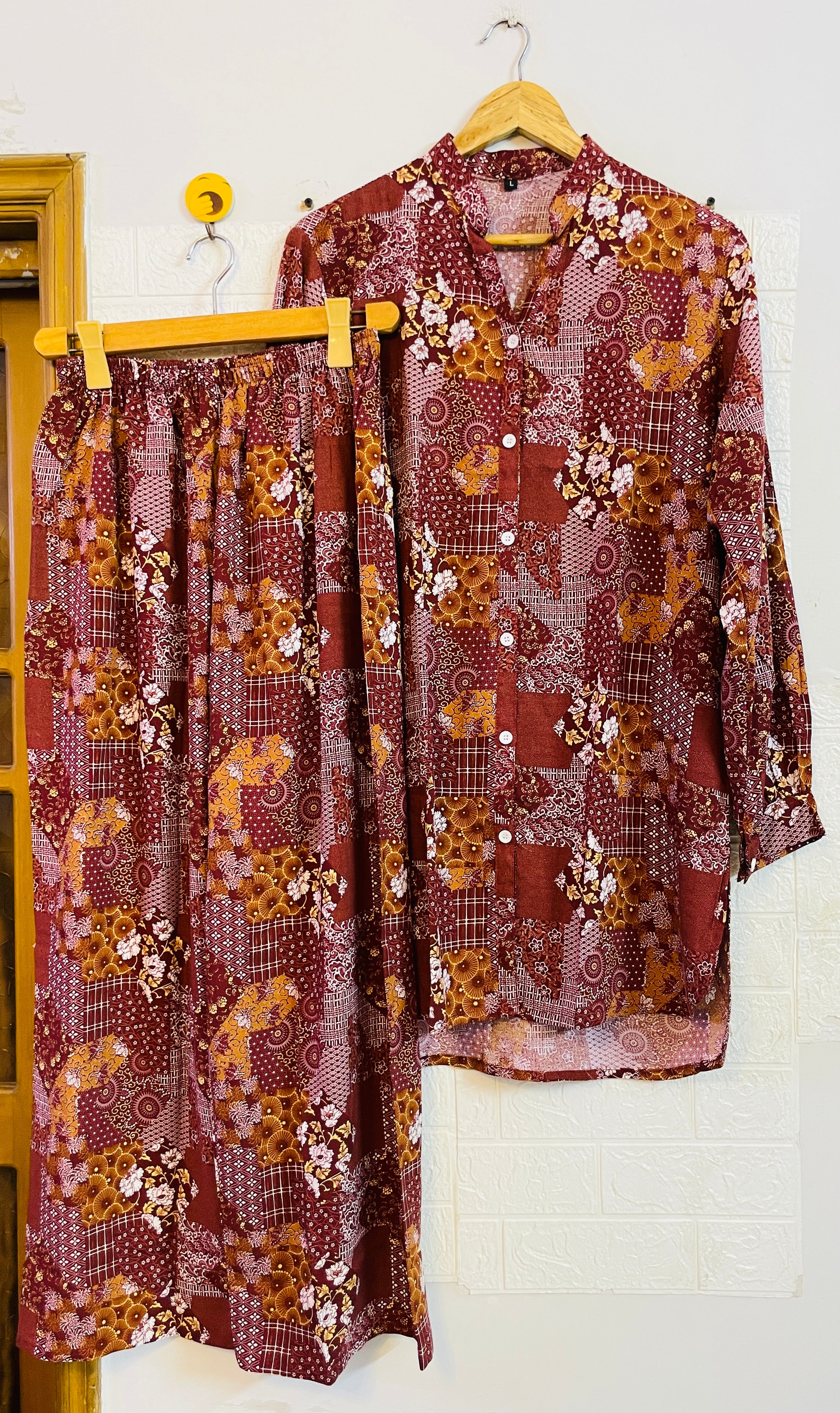 Mehroon patchwork