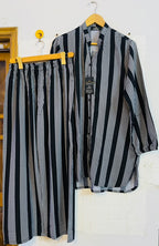 Black chundri stripes
