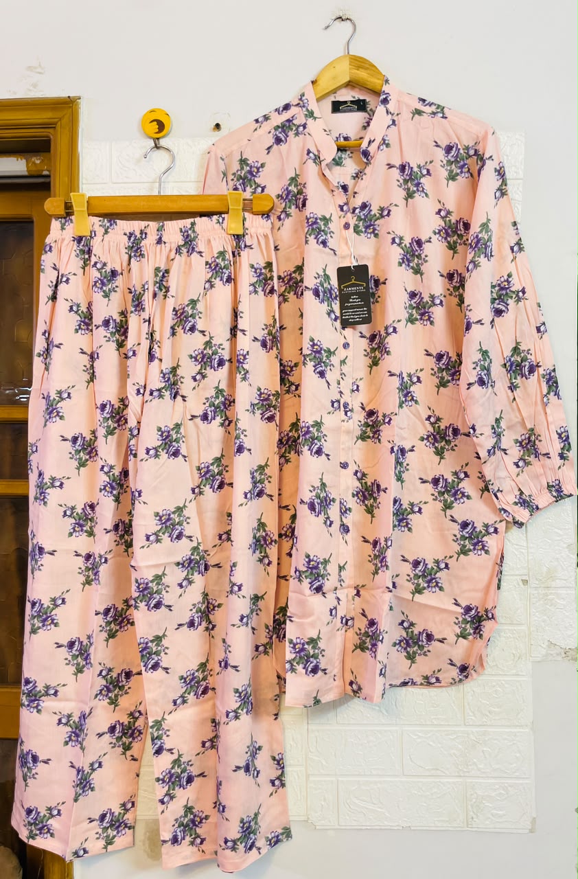 Pastel pink floralss