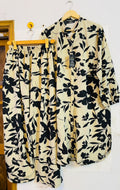 Creamy sand flower set