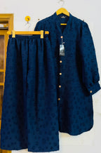 Texture blue muse
