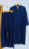 Mini blue Polks dots