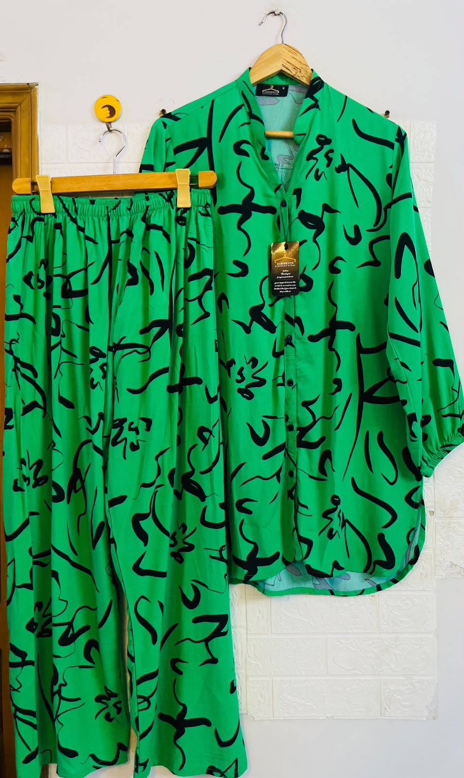 Glazed green