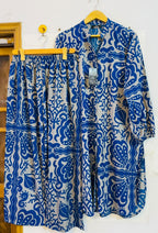 Batik blue