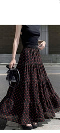 RED POLKA DOT SKIRT