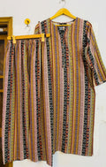 Classical Ajrak stripes