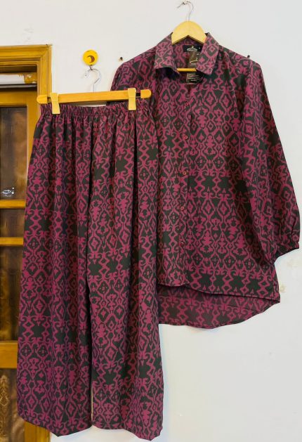 Unique red ajrak
